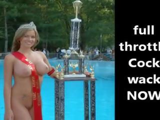 Menawan telanjang babes compete dalam yang putz mengusap pertandingan
