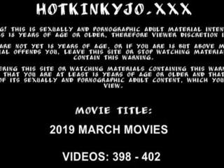 March 2019 updates hotkinkyjo prolaps uly dildos ýumruklamak taşşak & swets